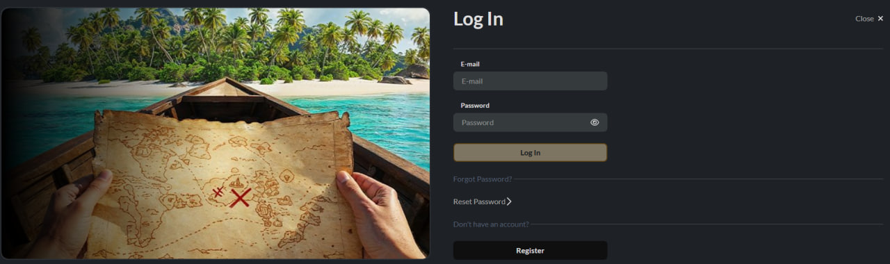 Connexion — Aruba Bet casino