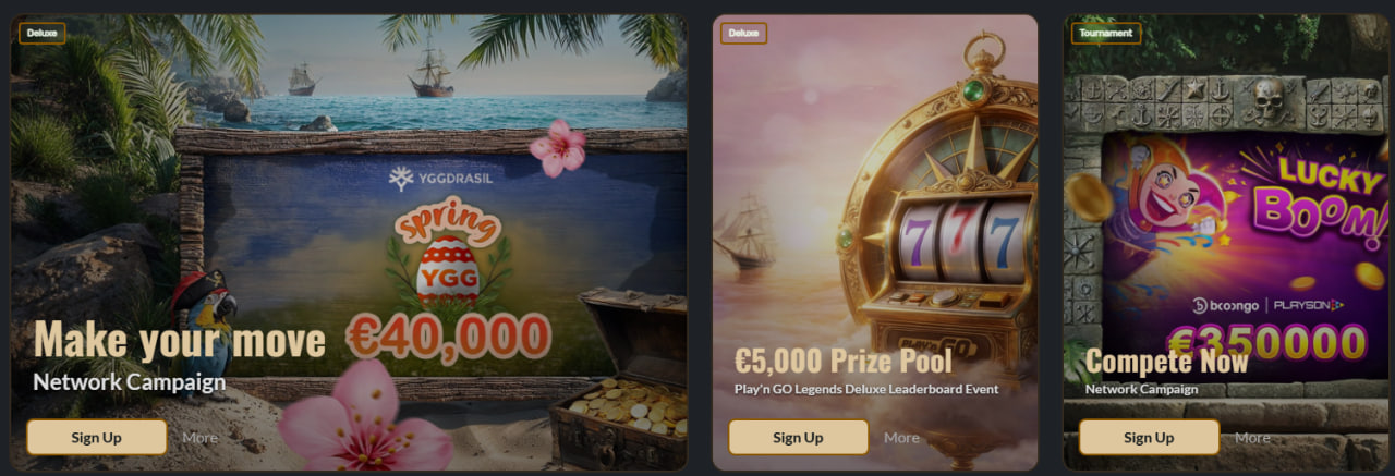 Tournois — Aruba Bet casino